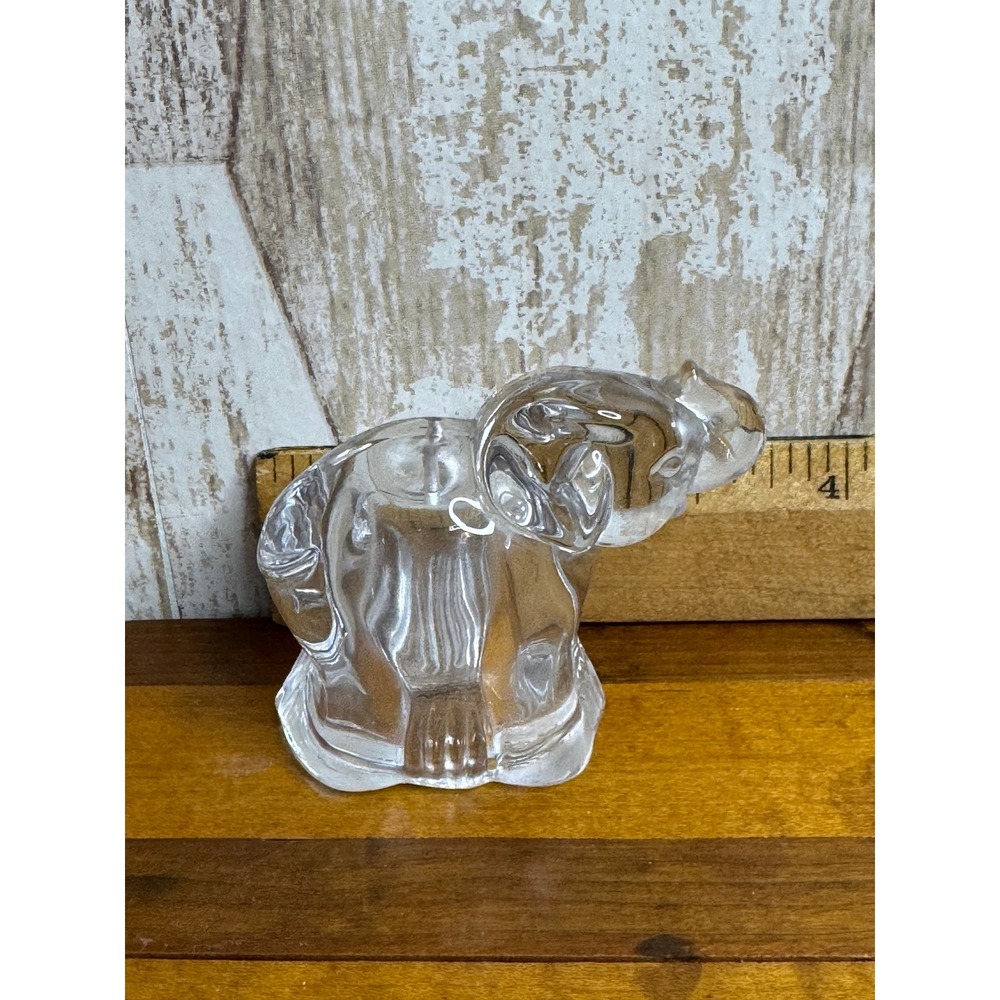 Gorham Glass Elephant‎ SALT or pepper Shaker "No Bottom Stopper"